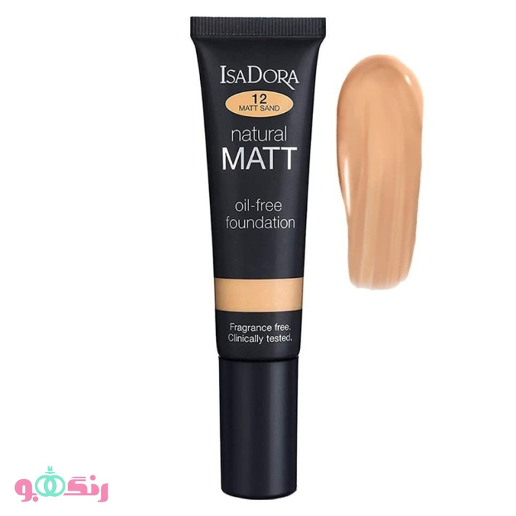 کرم پودر اورجینال ایزا.،دورا مدل Natural Matt شماره 12 تیوپی