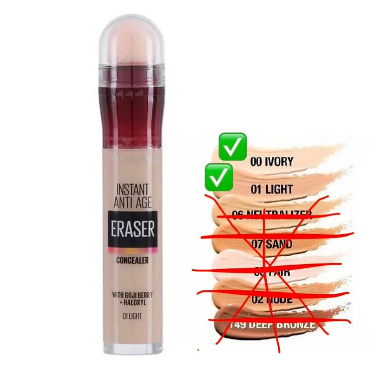 کانسیلر اورجینال مدل Instant Anti-Age Eraser شماره ۰۱